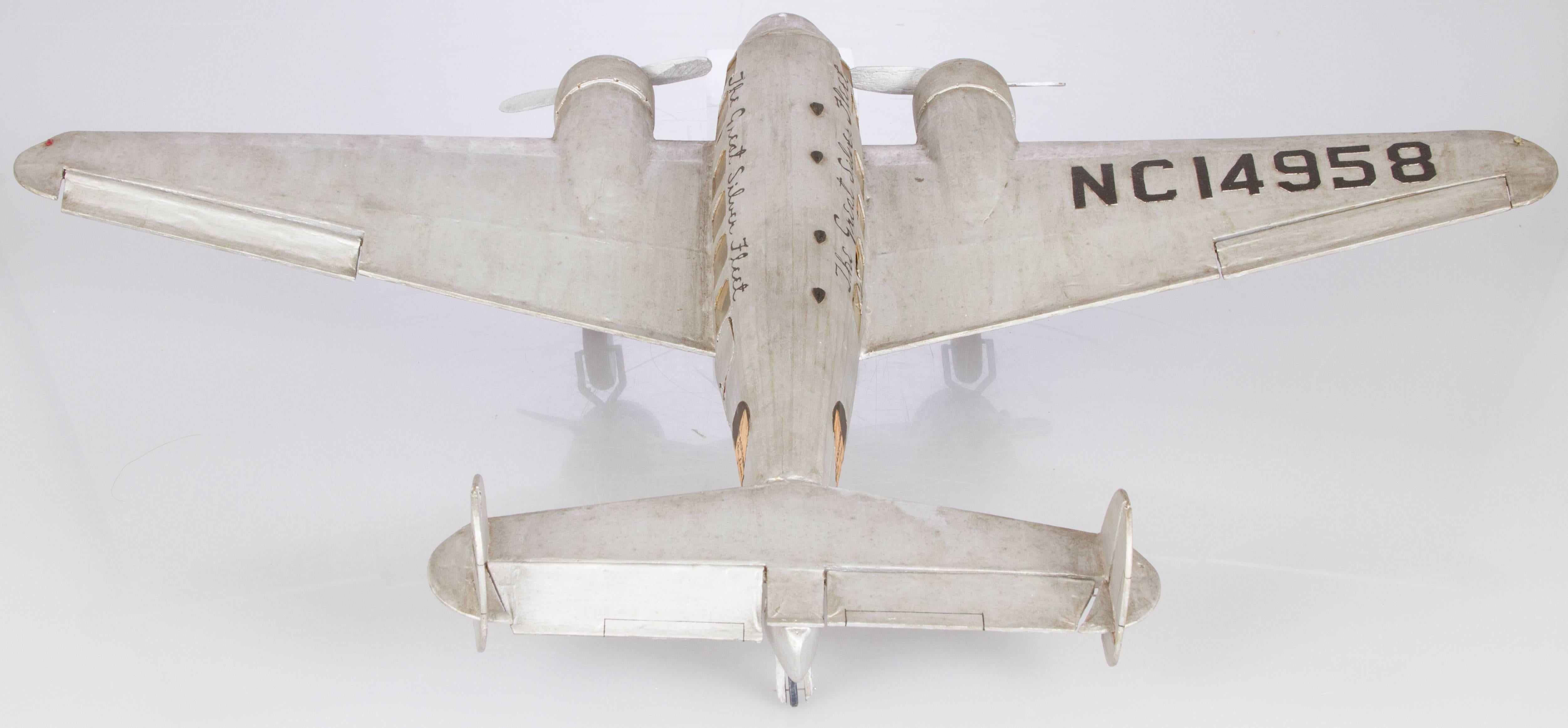 Great Silver Fleet Eastern Airlines Lockheed Y1C-37 Model Airplane For Sale 1
