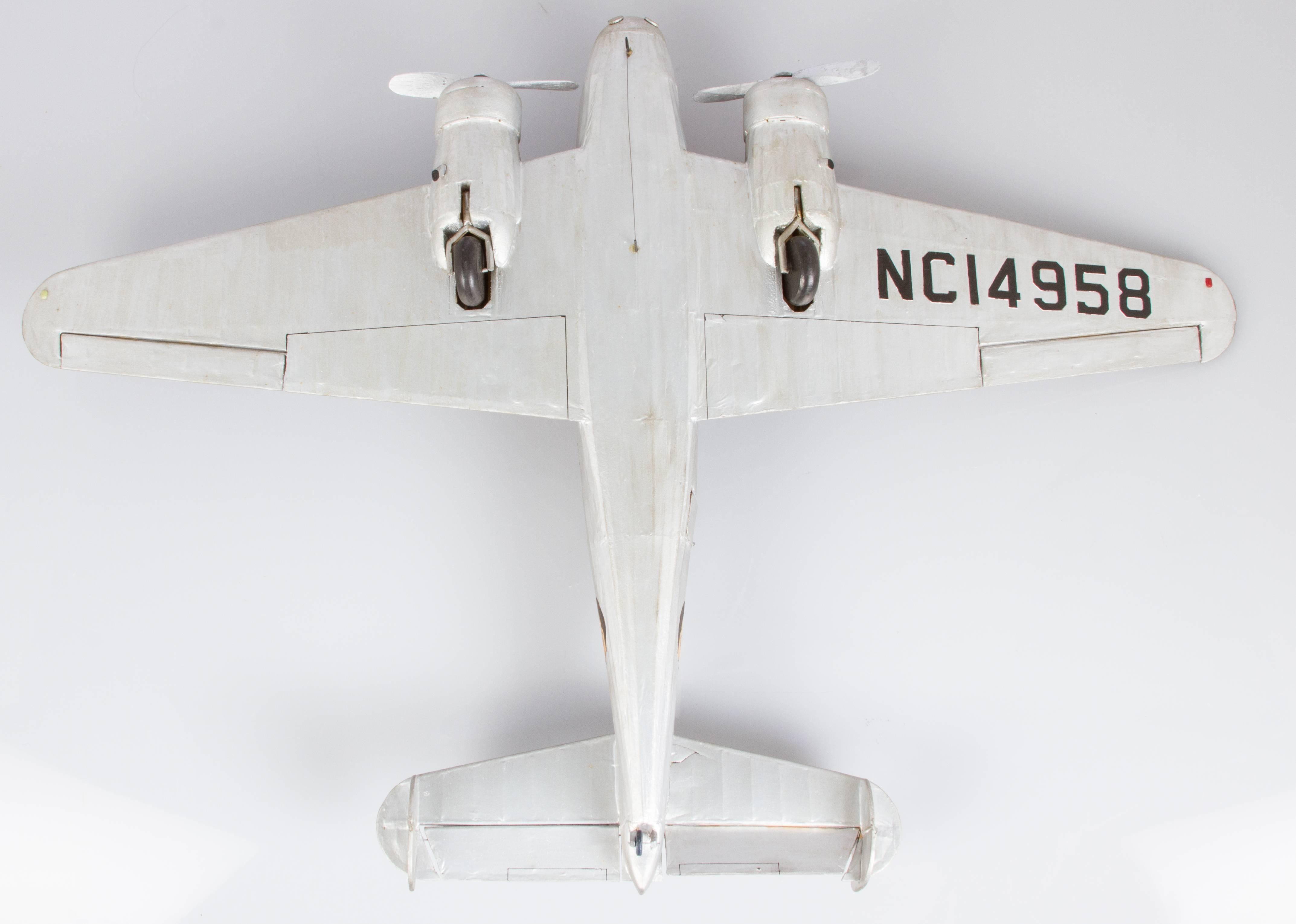 American Great Silver Fleet Eastern Airlines Lockheed Y1C-37 Model Airplane For Sale