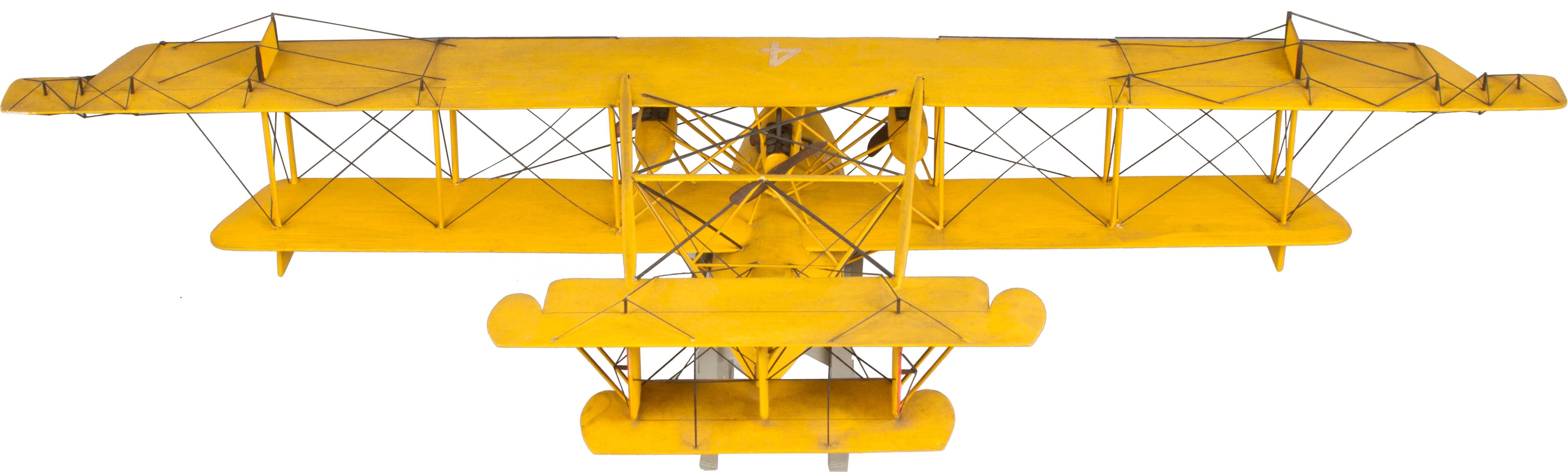 This sea plane was originally seen between 1918 and 1920s and this model, made of paper and balsa wood, was made in the 1930s.