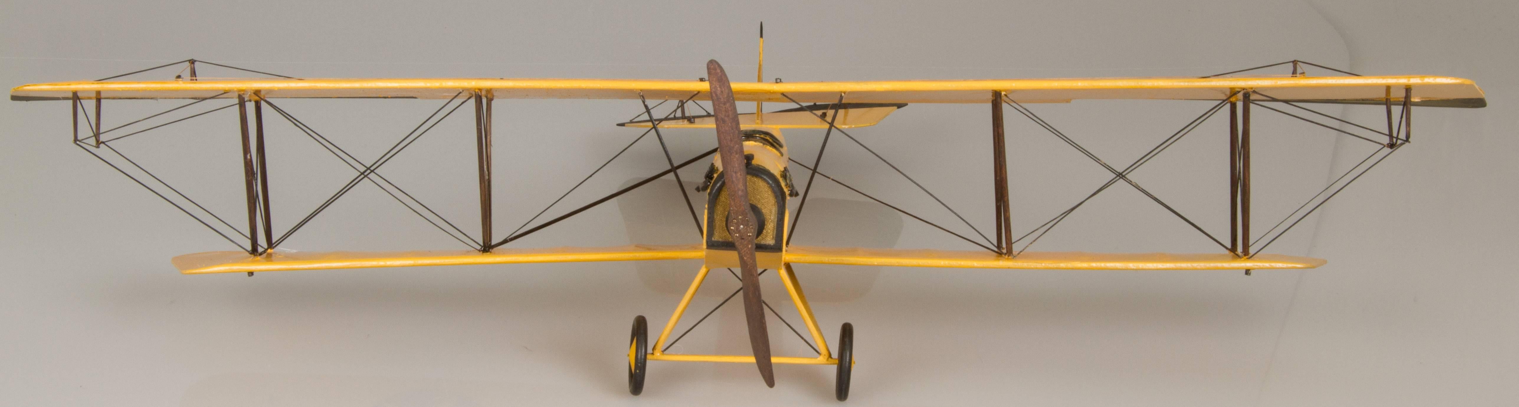 American Curtis JN Biplane Handmade Model