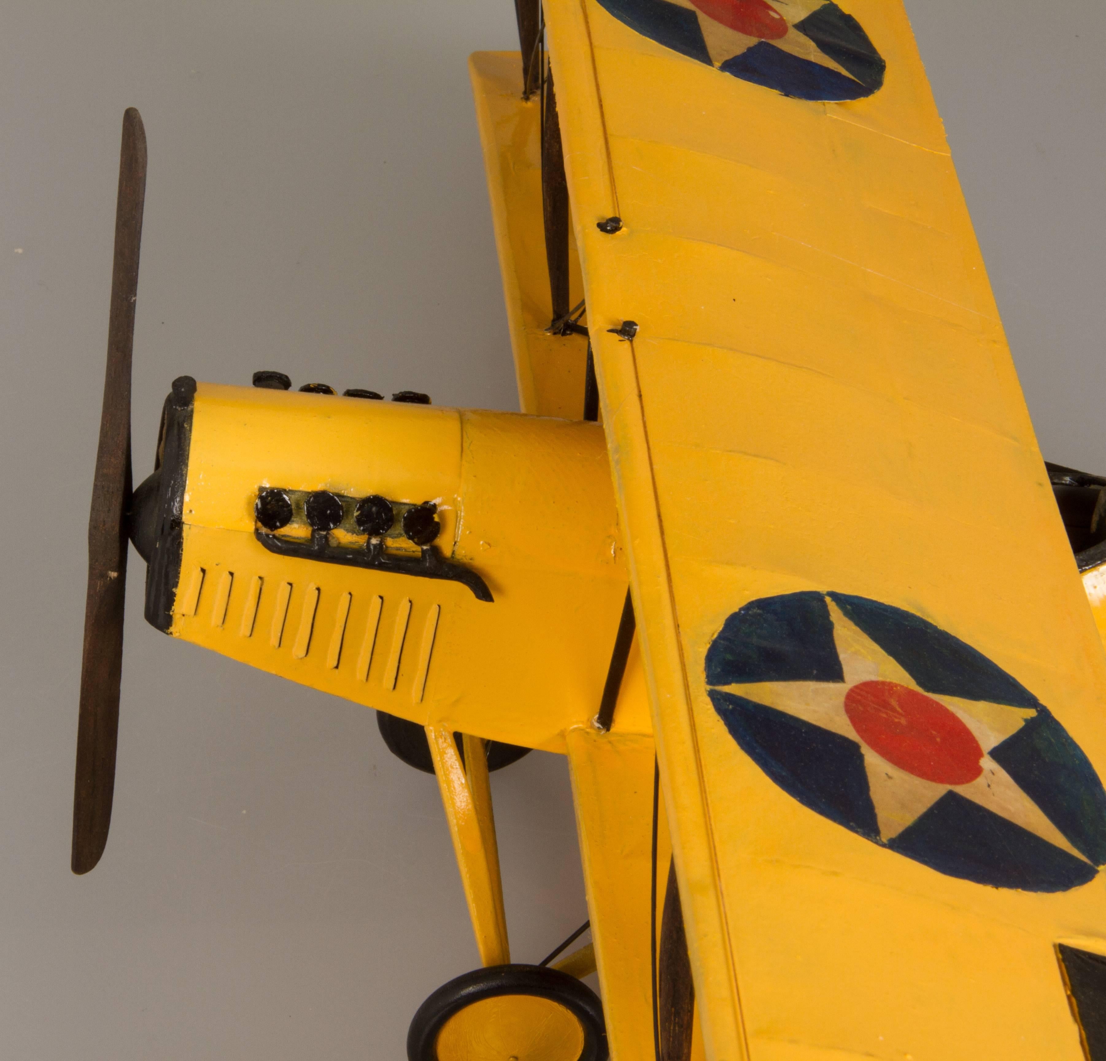 Curtis JN Biplane Handmade Model 1