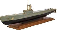 World War II Wooden US Submarine Model