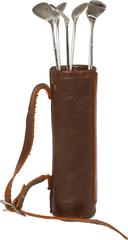 Golf Club Cocktail Stirrers in Golf Bag