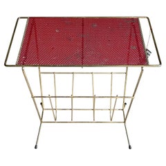 1950’s Brass Magazine / Newspaper Rack