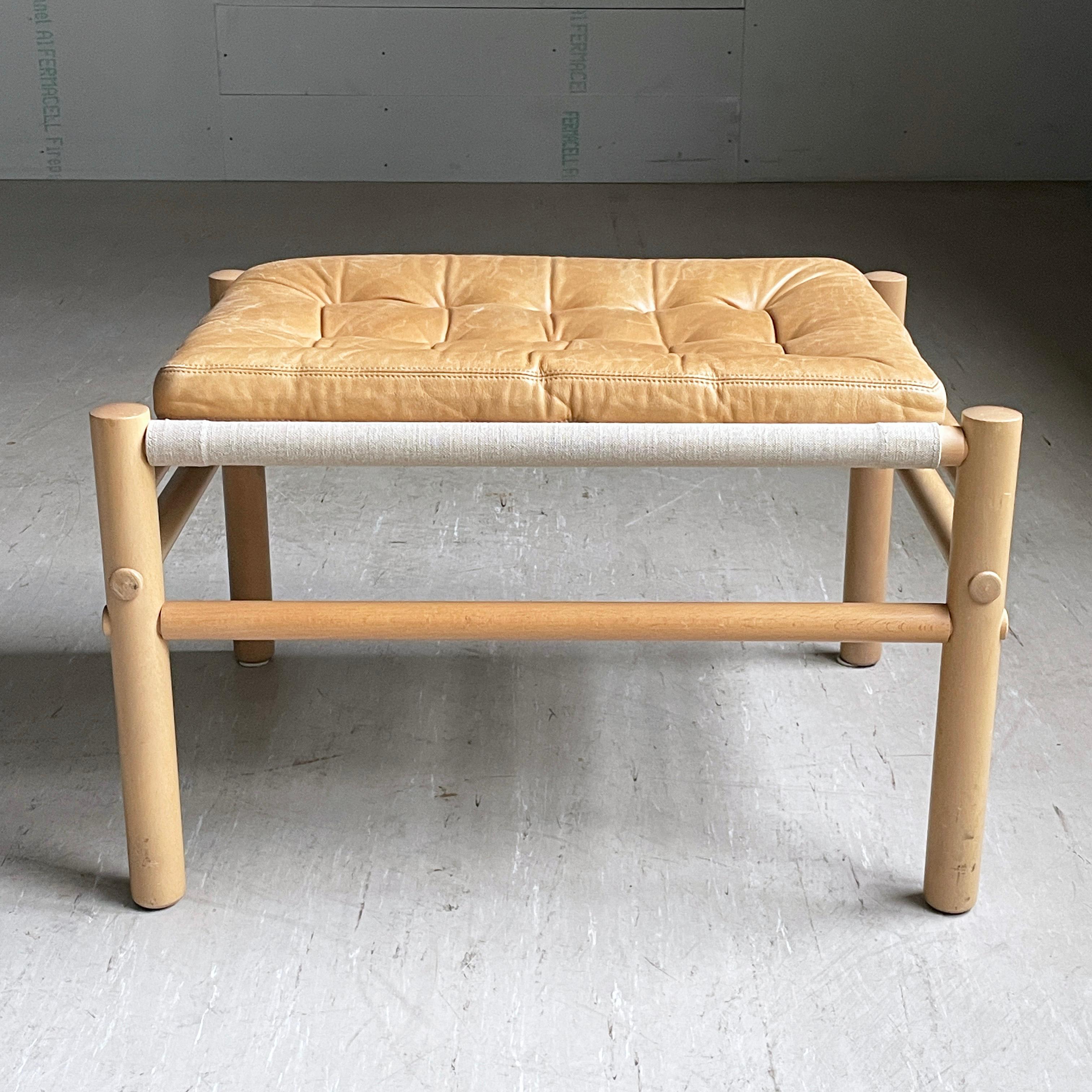 Otomana / Taburete Bror Boije de los años 70 para Dux of Sweden en venta 7
