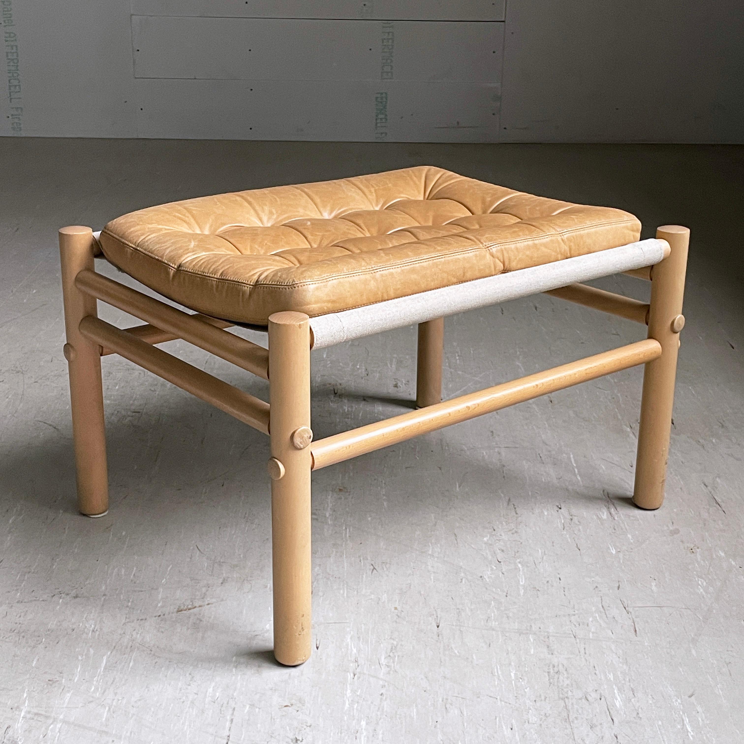 Otomana / Taburete Bror Boije de los años 70 para Dux of Sweden en venta 8