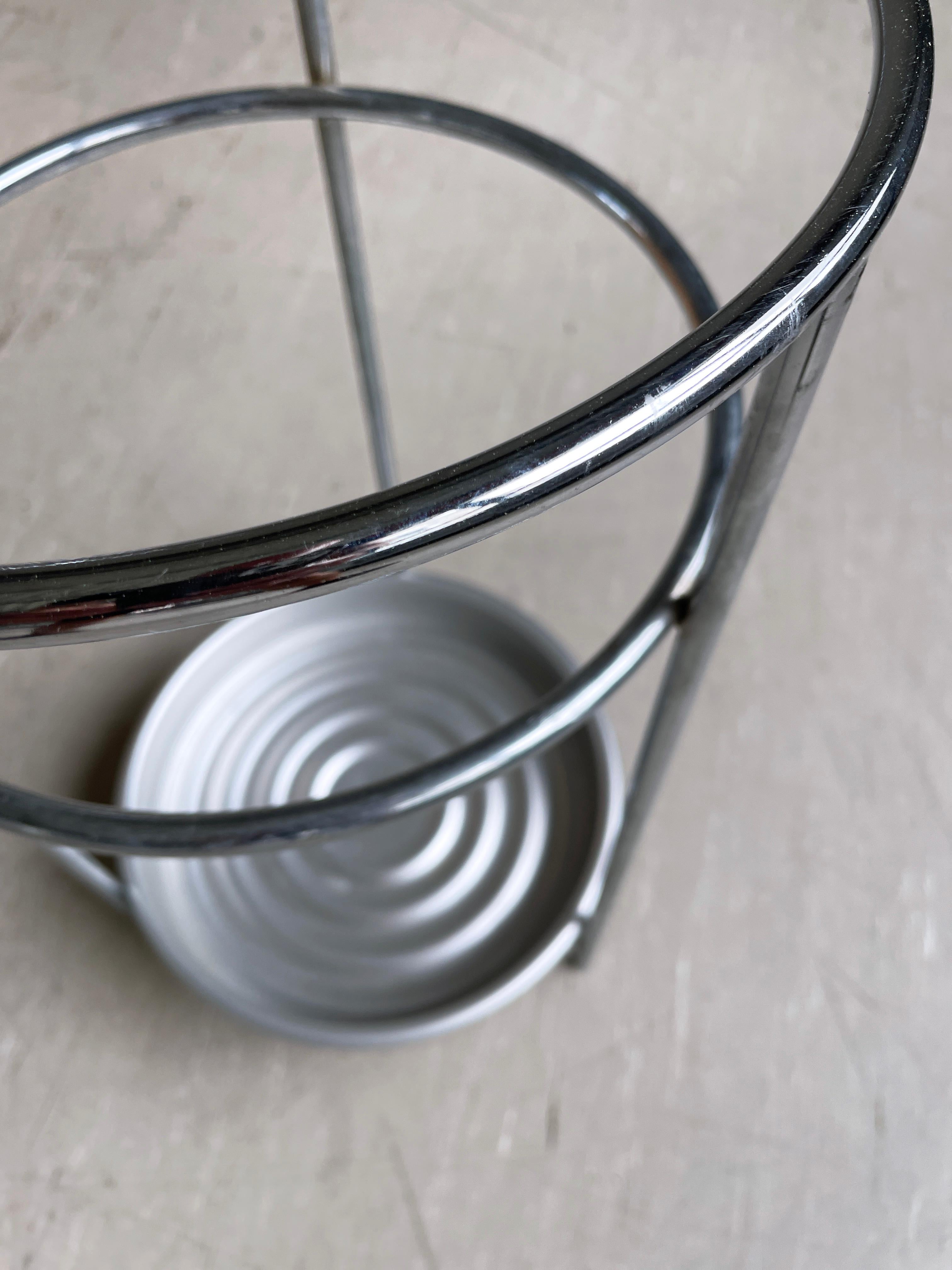 Aluminium Porte-parapluies Platea de J.M. I. M. I-One et J.M. Tremoleda pour Mobles114 en vente