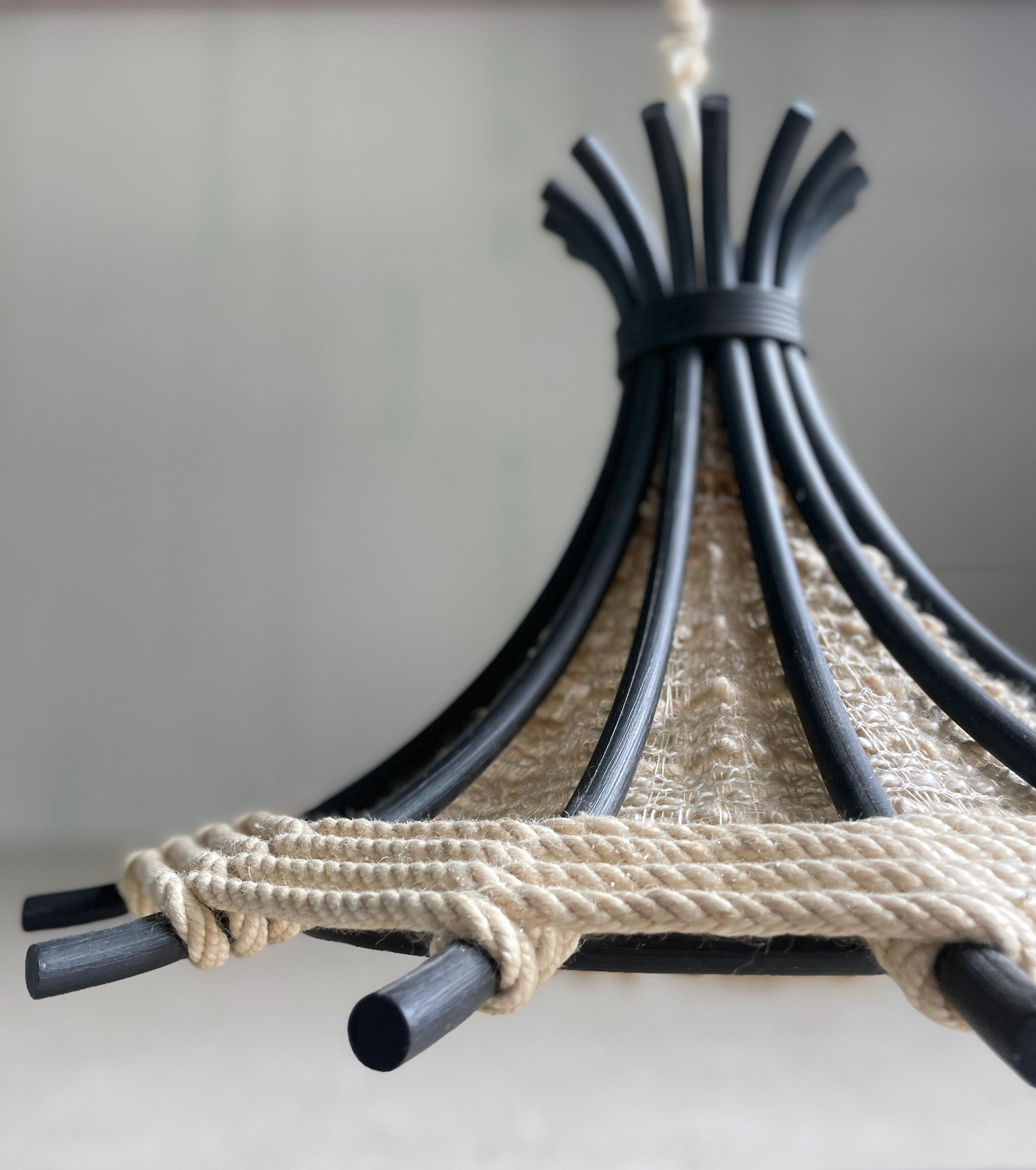 Lampada a sospensione danese degli anni '70 In condizioni buone in vendita a Bern, CH