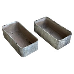 Pair of Willy Guhl Planters by Eternit AG, Switzerland, 1960s