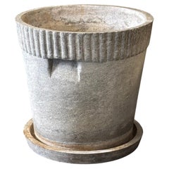 Rare Willy Guhl Planter Pot - Eternit AG, Switzerland, 1950's