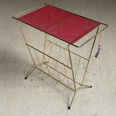 1950’s Brass Magazine / Newspaper Rack