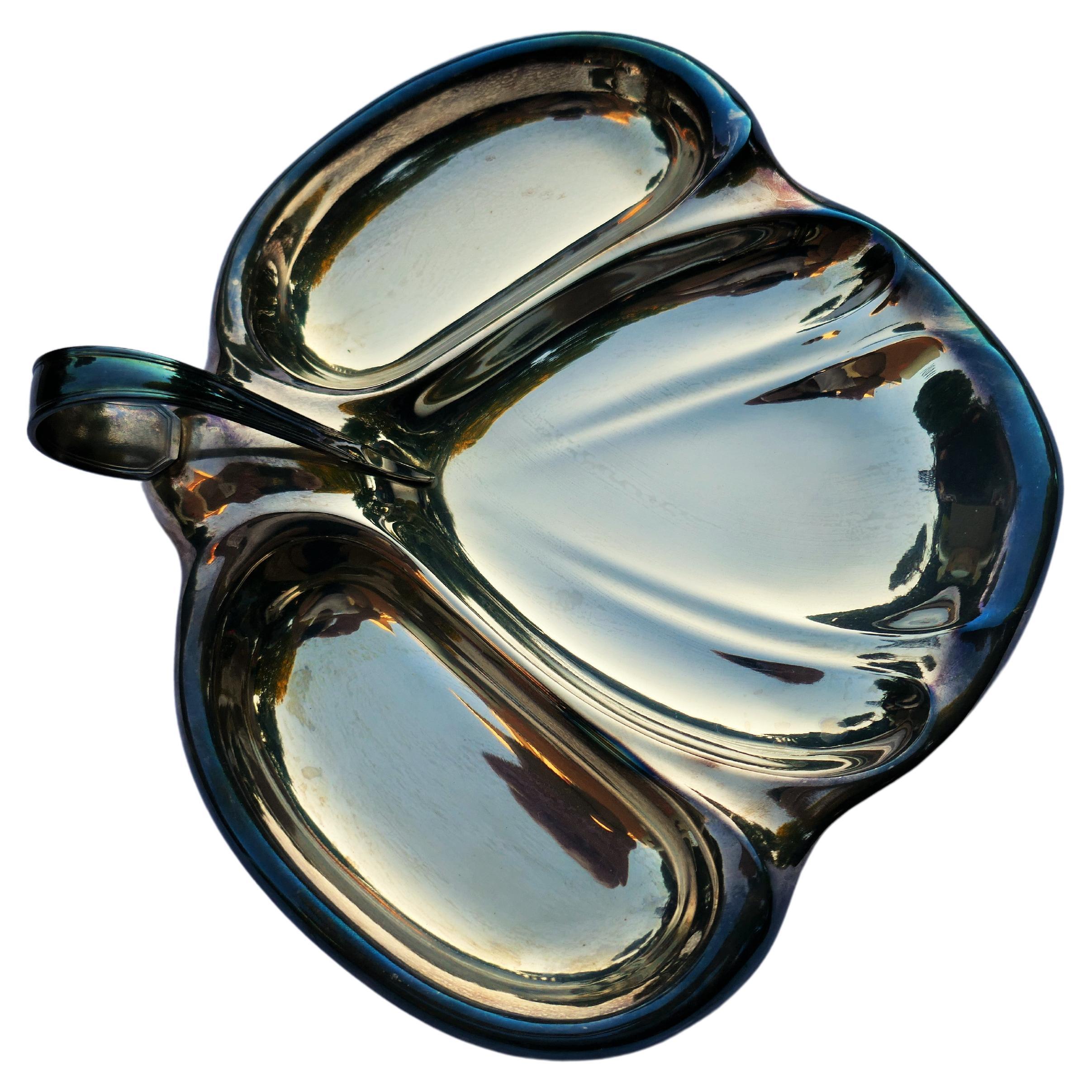 Soporte para salsas  Plata Lappas S.A. industria Argentina 102 - Art Nouveau o estilo Argentine en venta