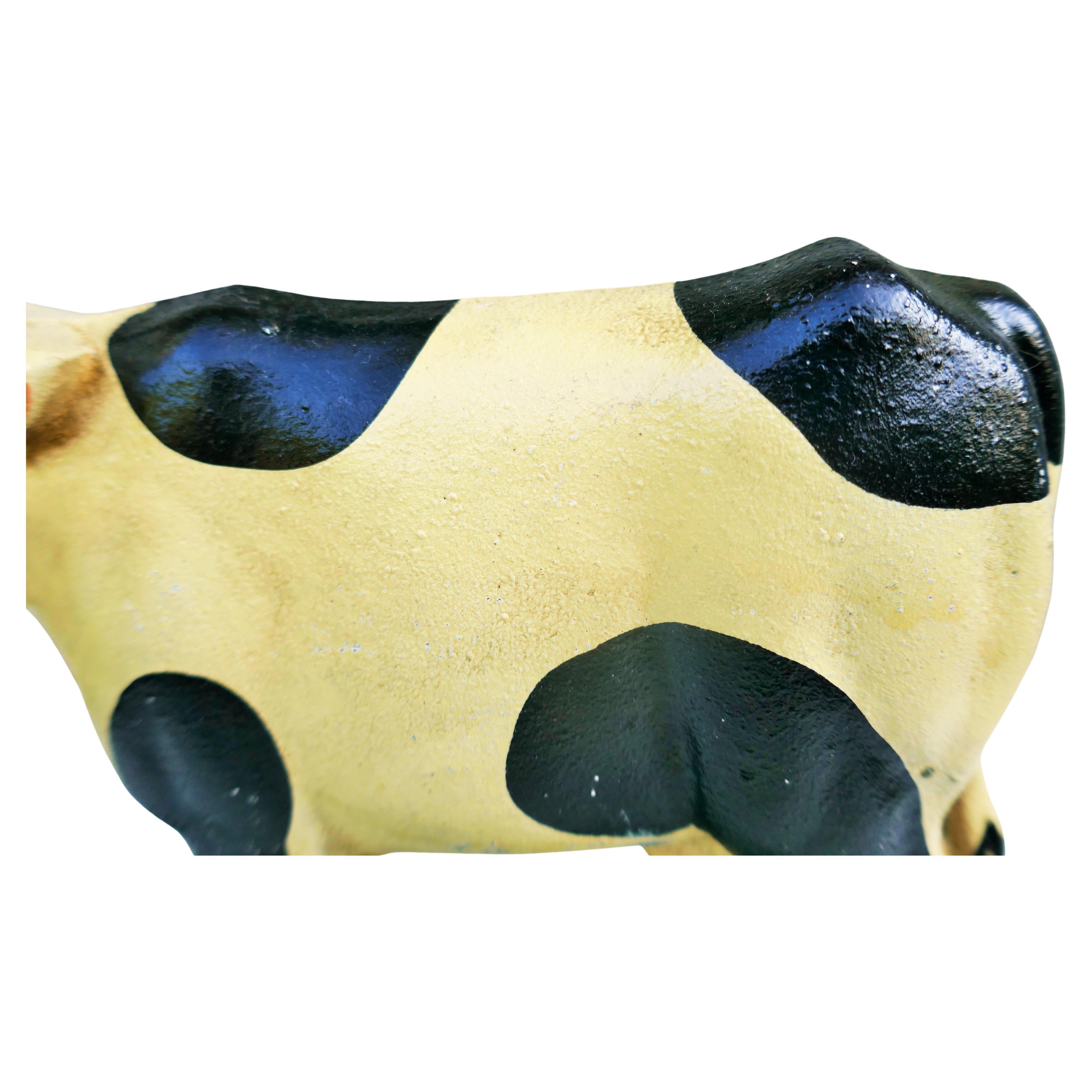 Iron Door Stop Cow possible Bradley & Hubbard - floor accessories For Sale 2