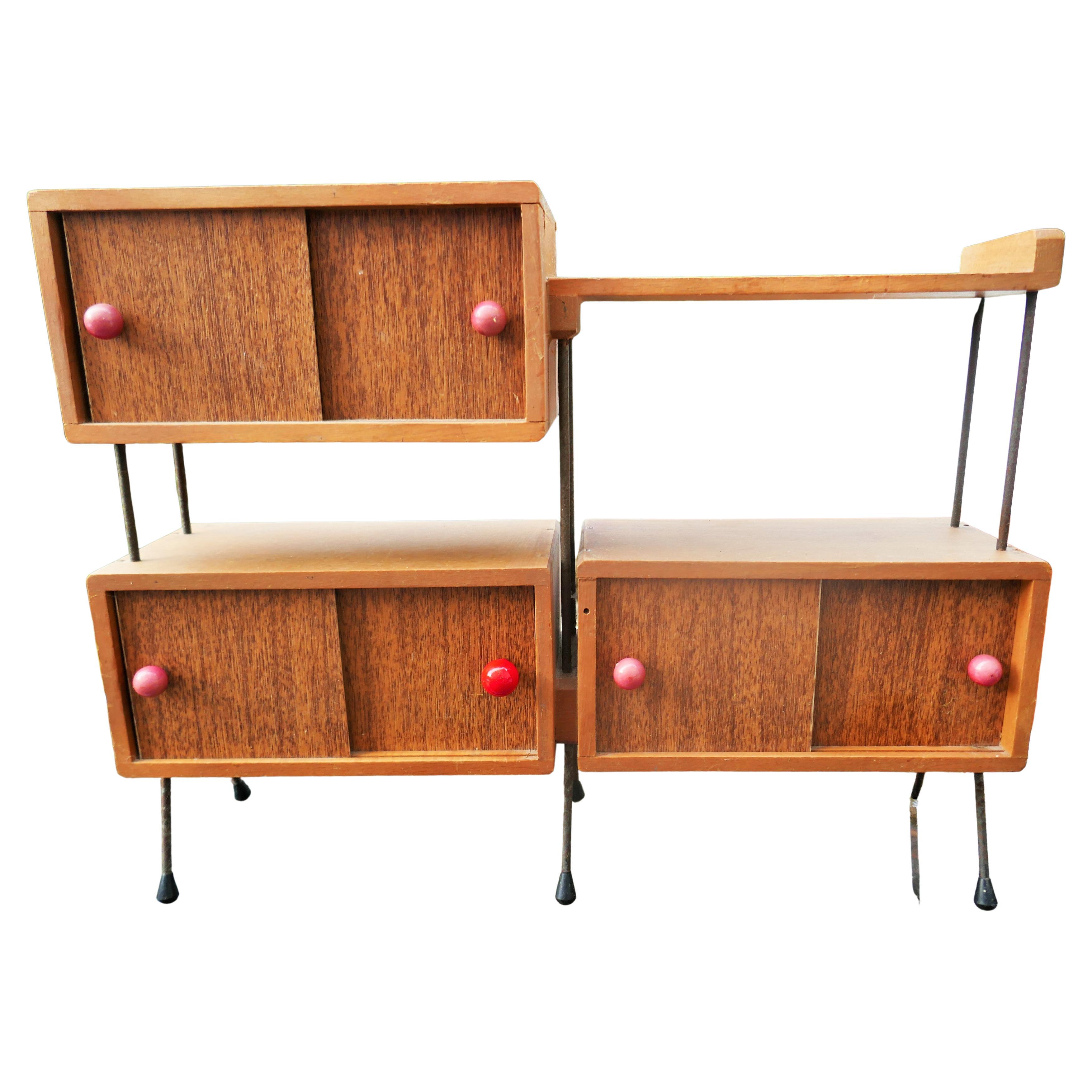 Mid-20th Century Miniature Furniture and Chairs from the 60s en vente