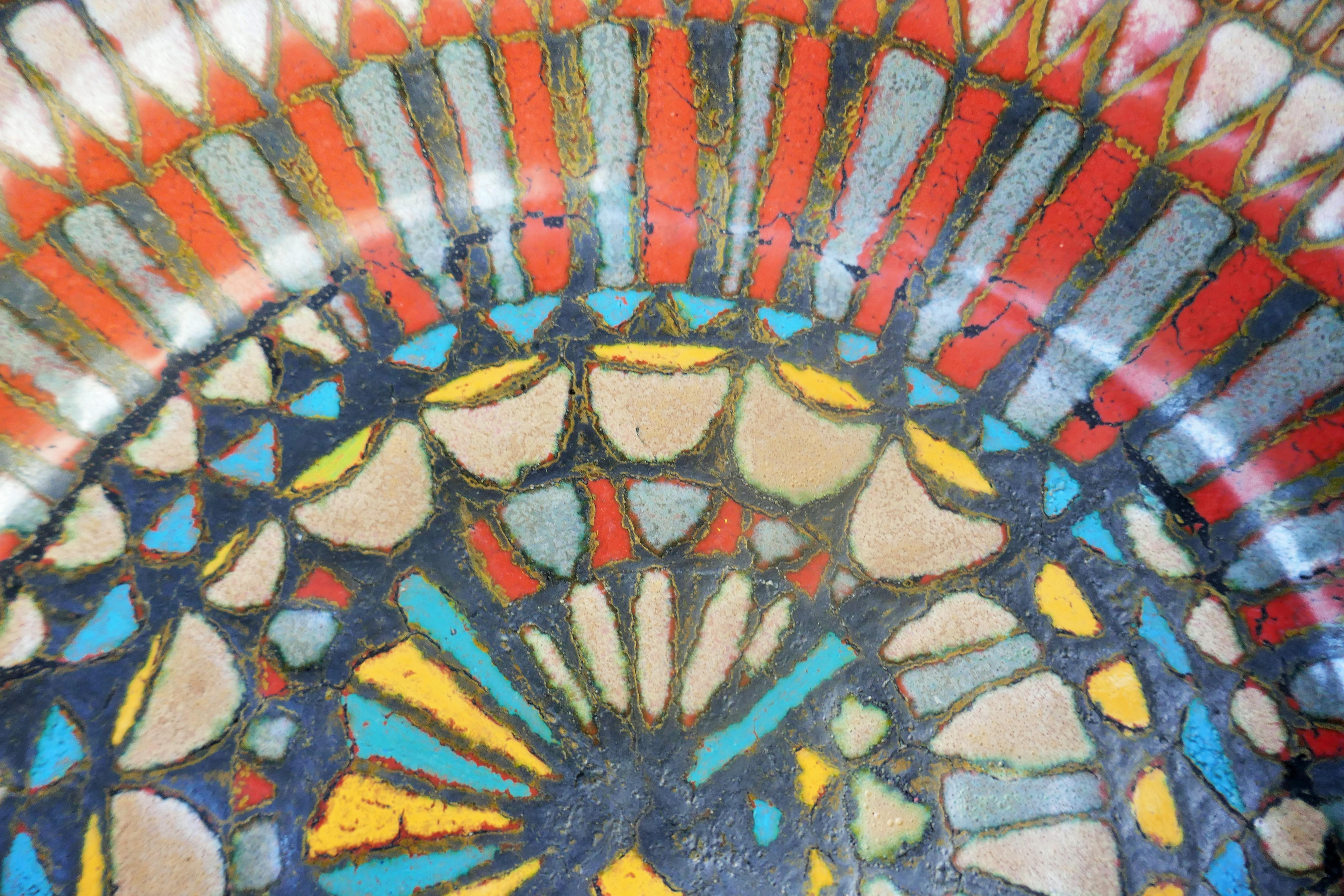 Ceramic vase by Ivo Sassi Faenza in vendita 1