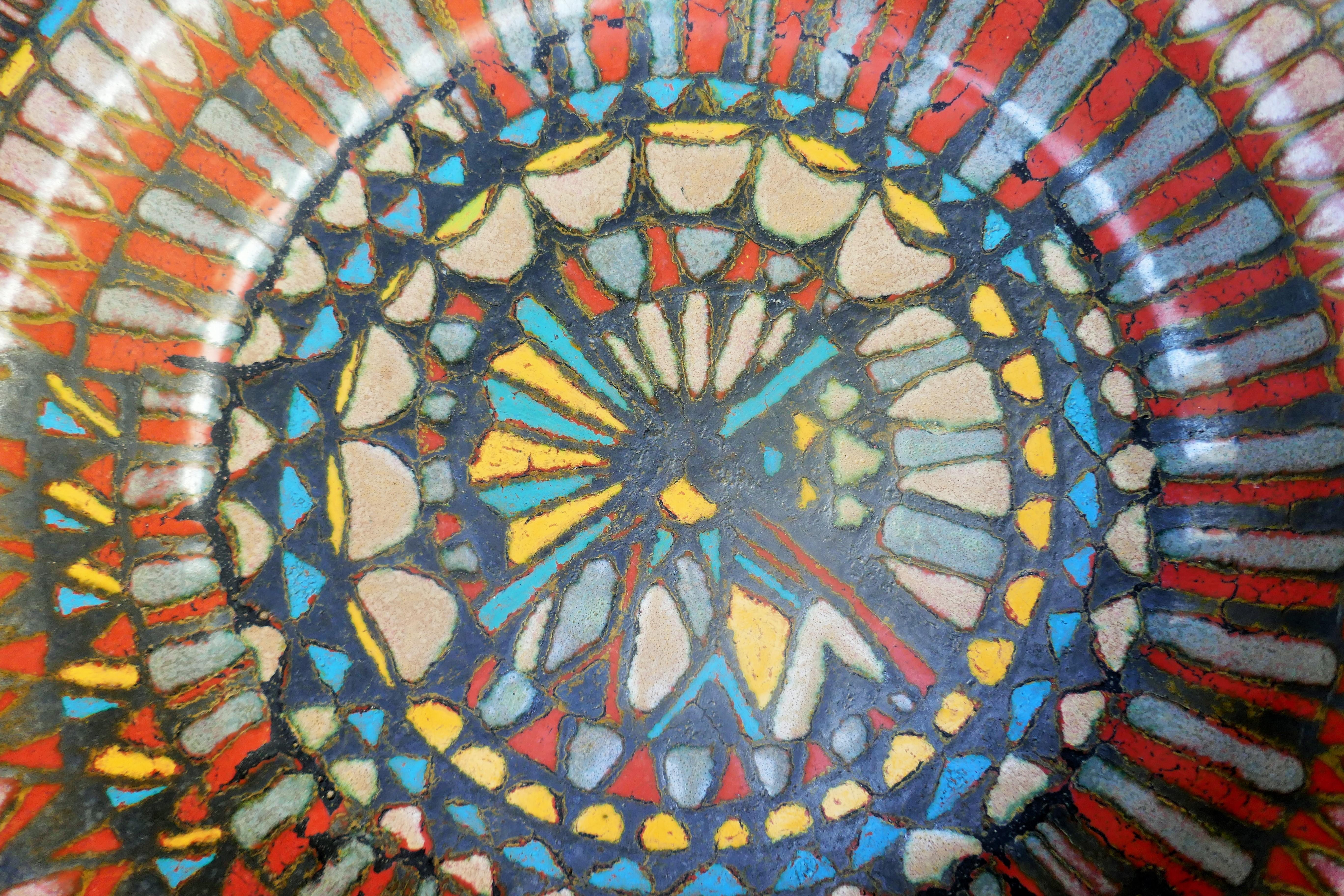 Ceramic vase by Ivo Sassi Faenza In condizioni buone in vendita a Lugo, IT