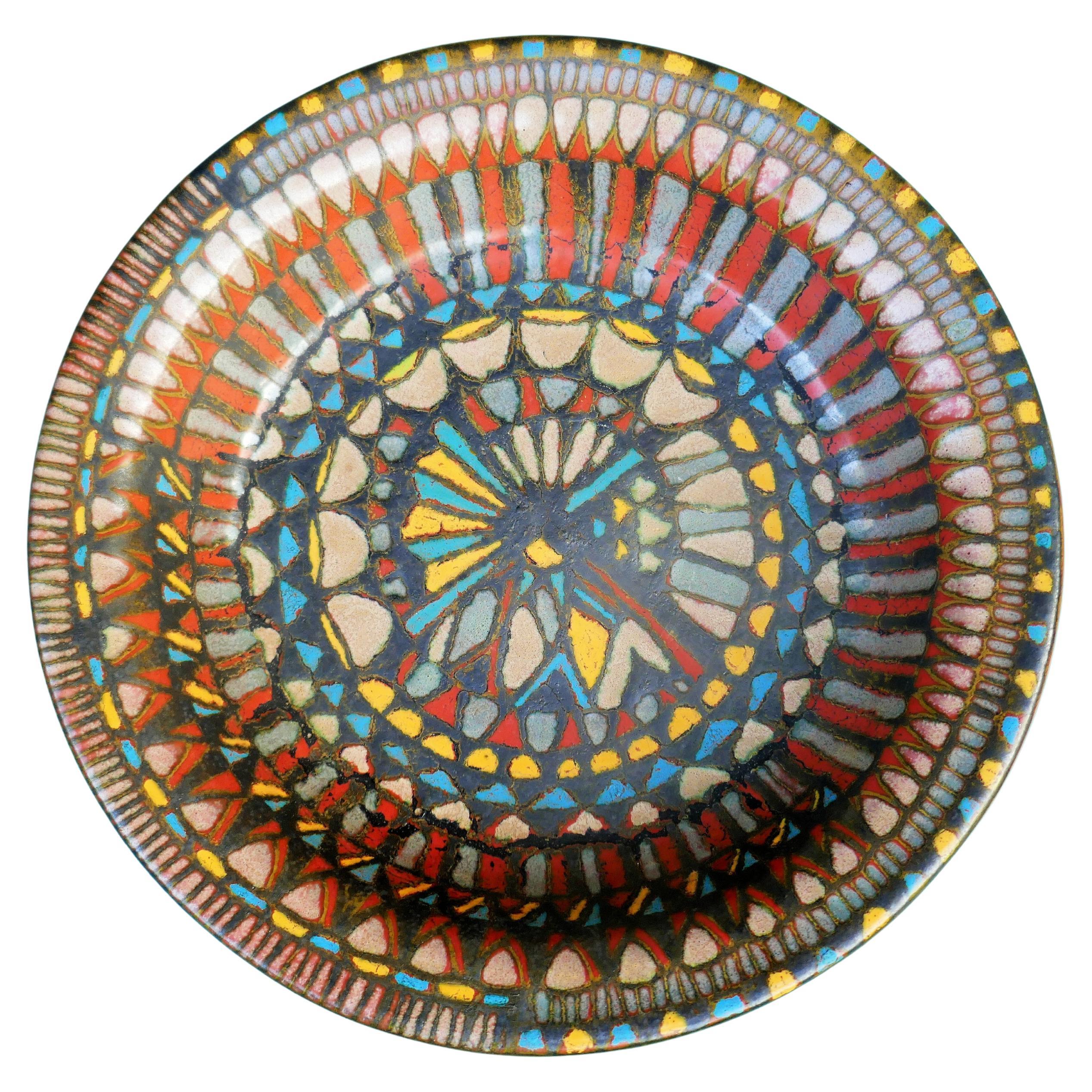 Moderno Ceramic vase by Ivo Sassi Faenza in vendita