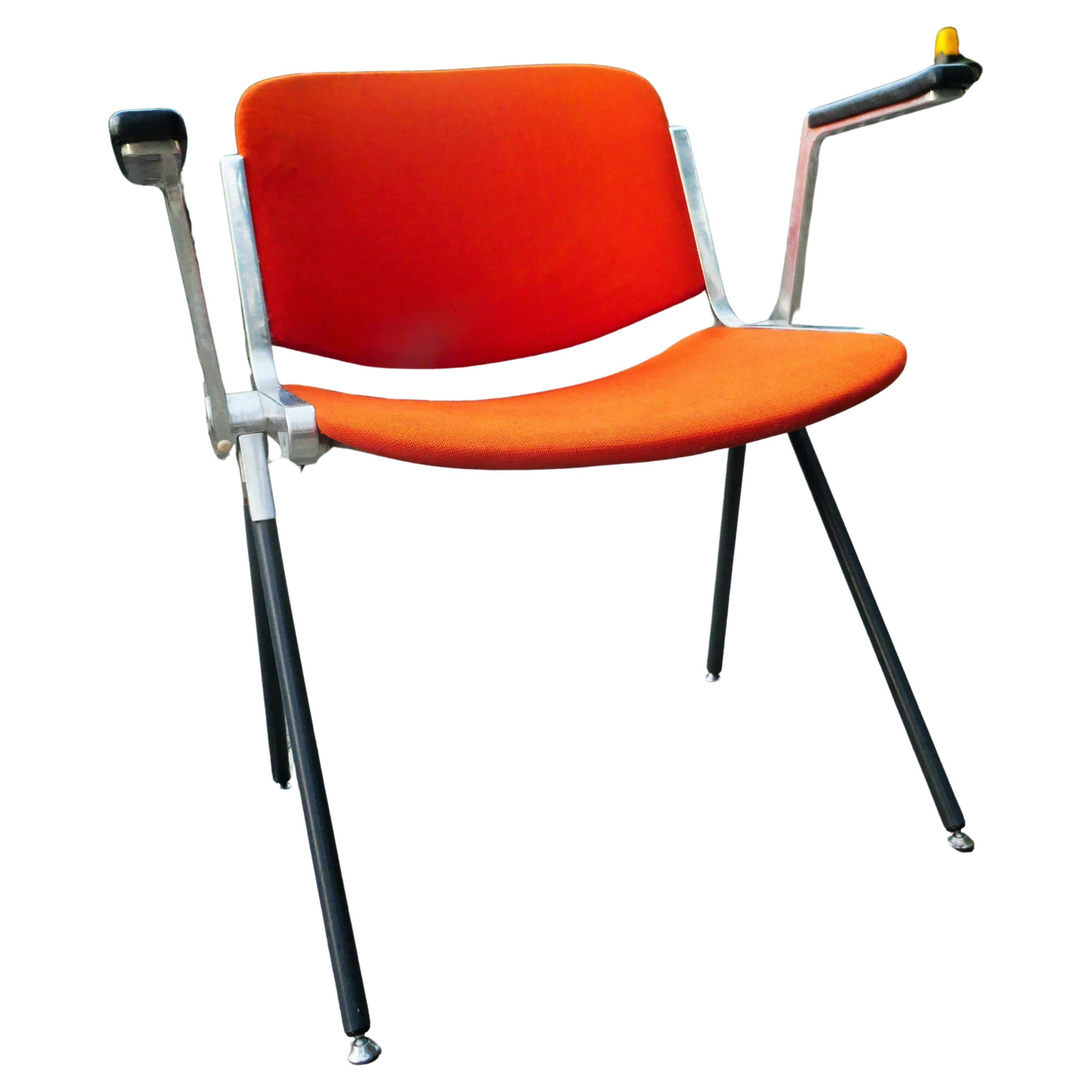 Chair attributed to Giancarlo Piretti for Anonima Castelli In condizioni buone in vendita a Lugo, IT