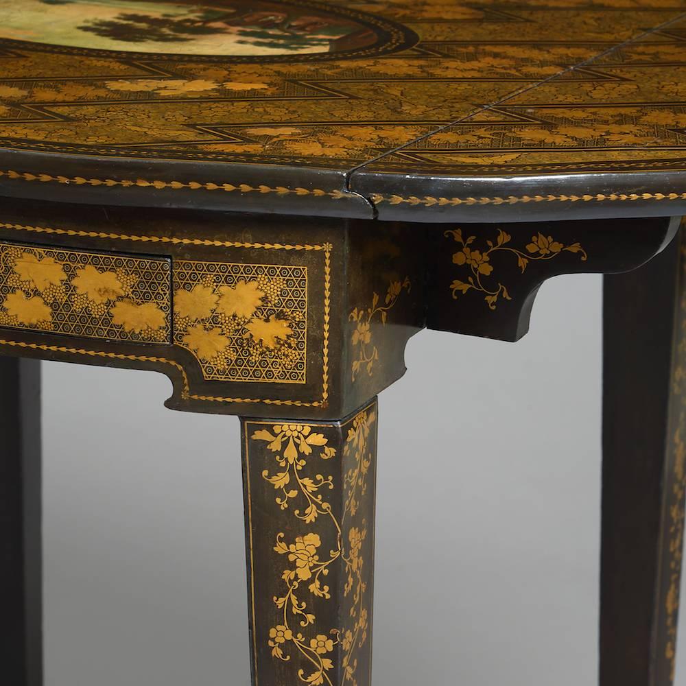 Lacquered Chinese Export Pembroke table