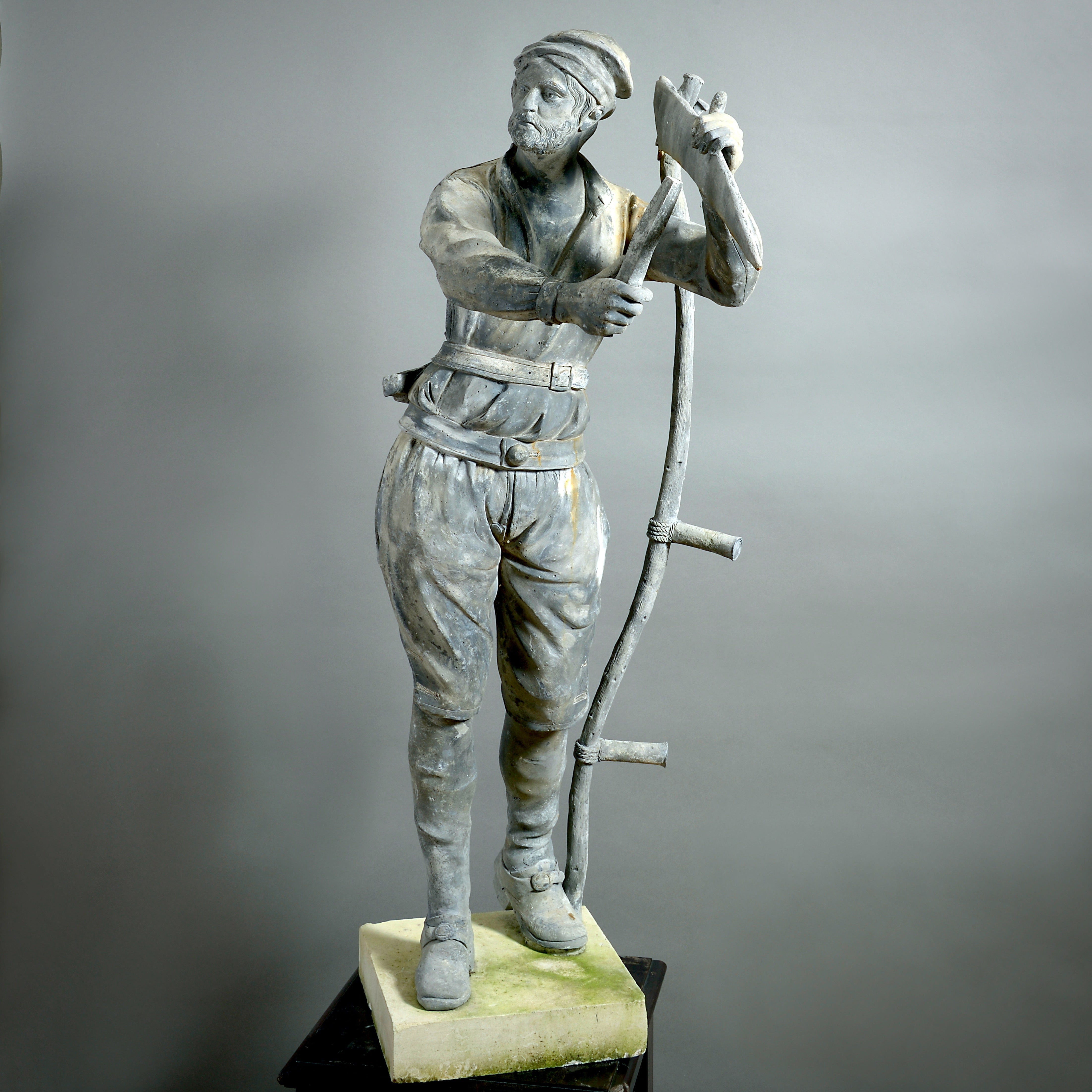 Figure en plomb rare de John Cheere (1709-1787) en vente