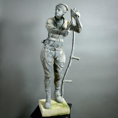 Antique John Cheere a Rare Lead Figure