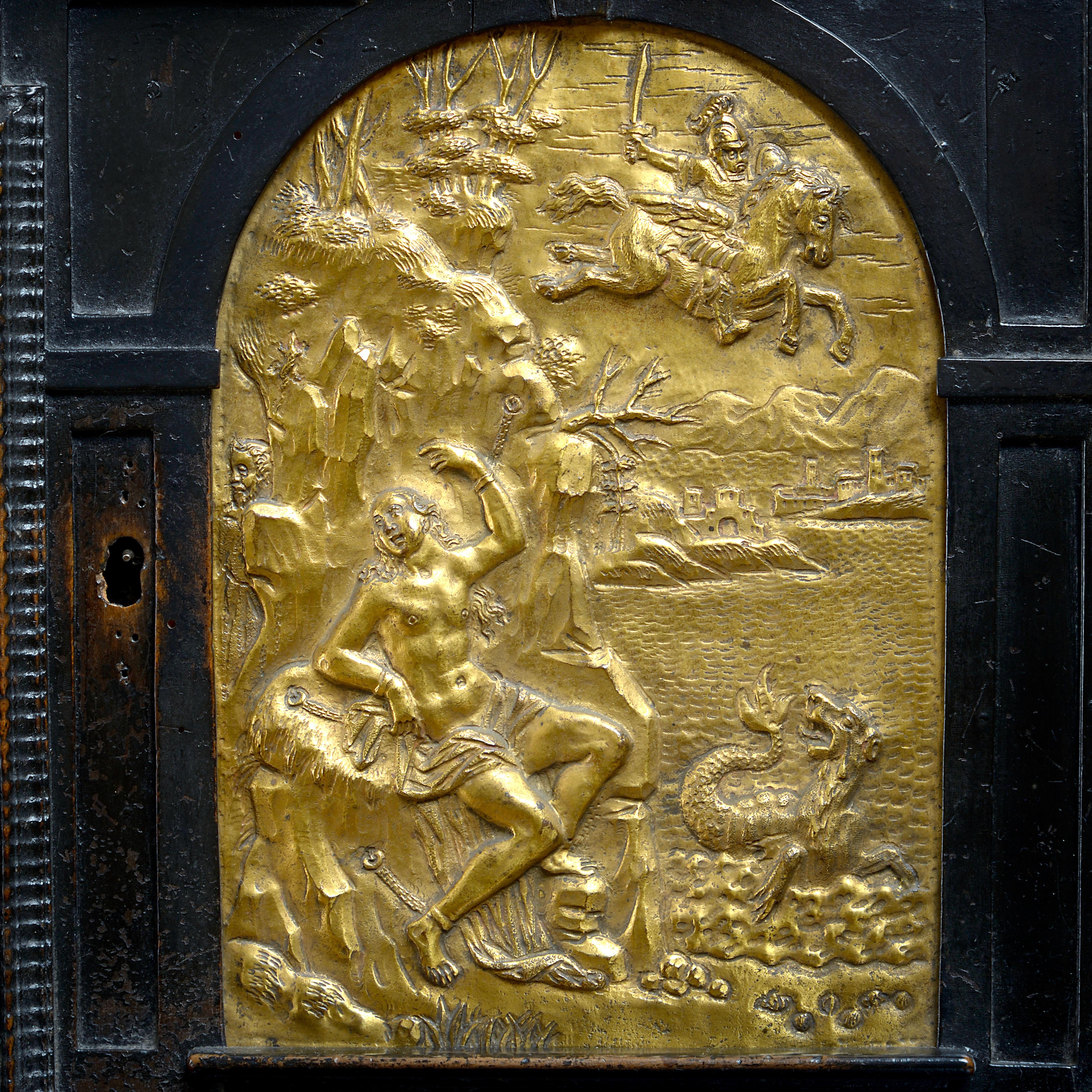 Fine Early 17th Century Ebonised Table Cabinet For Sale 1