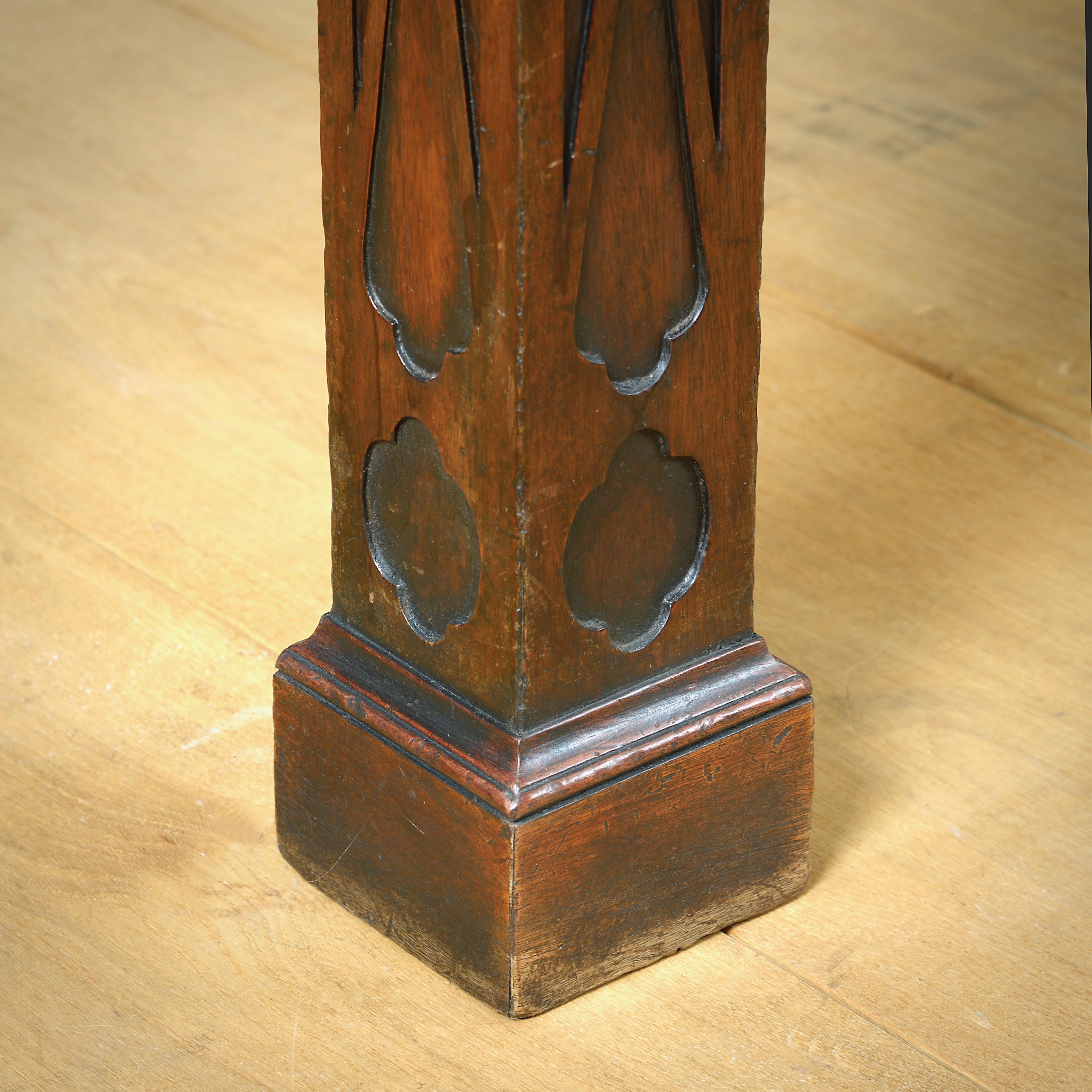 Massive George II Mahogany Side Table For Sale 6