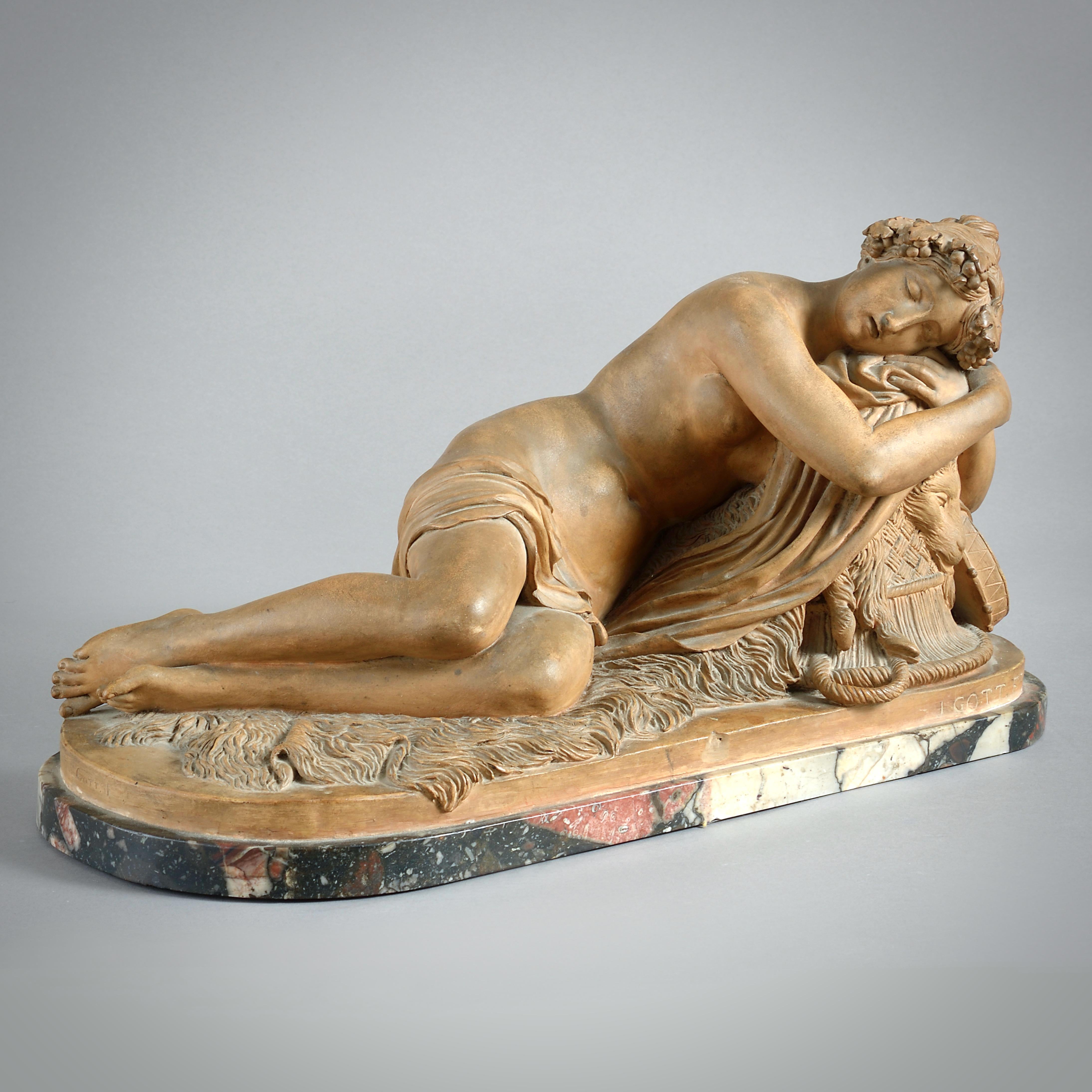 Joseph Gott (Leeds 1786 - Roma 1860) In condizioni buone in vendita a London, GB