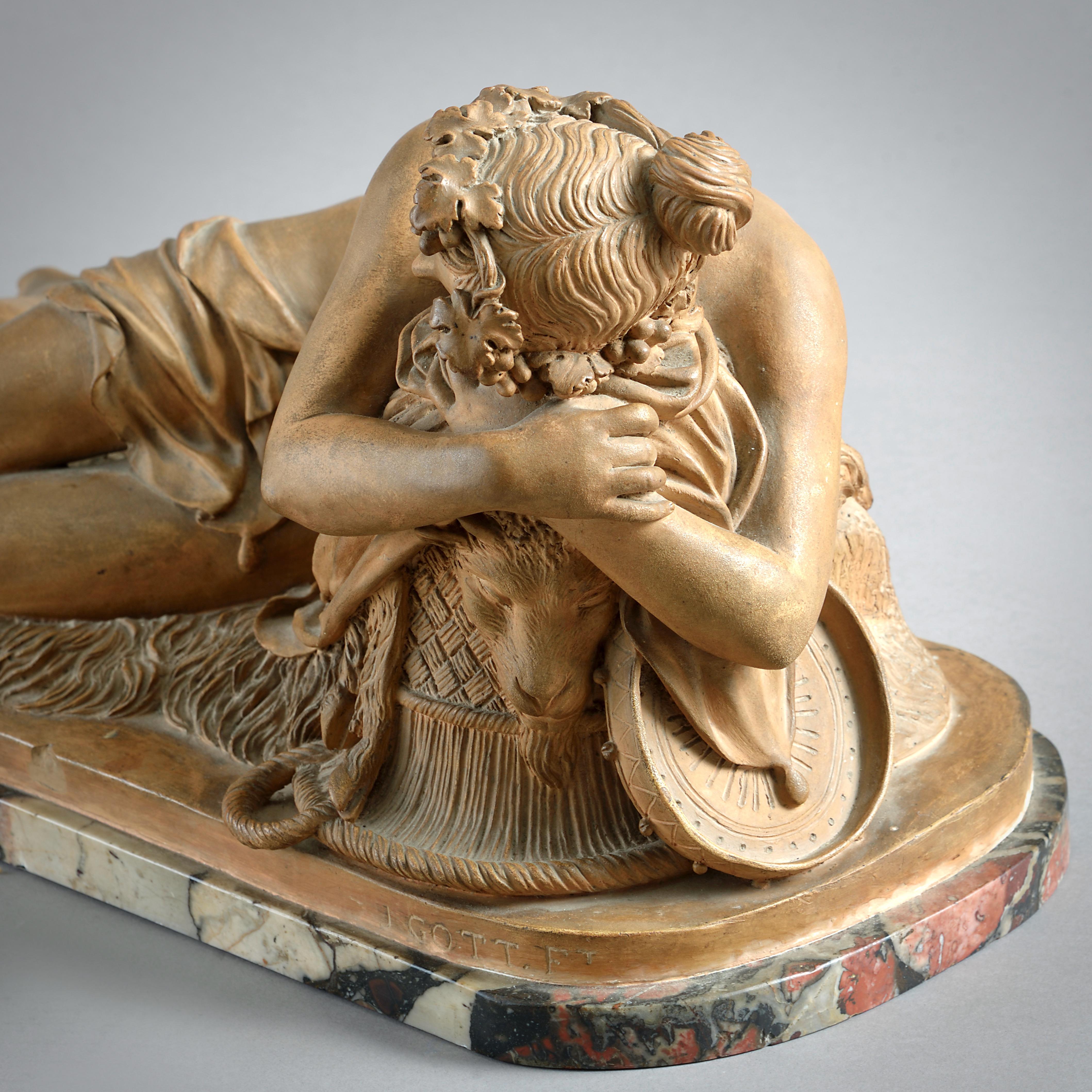 XIX secolo Joseph Gott (Leeds 1786 - Roma 1860) in vendita