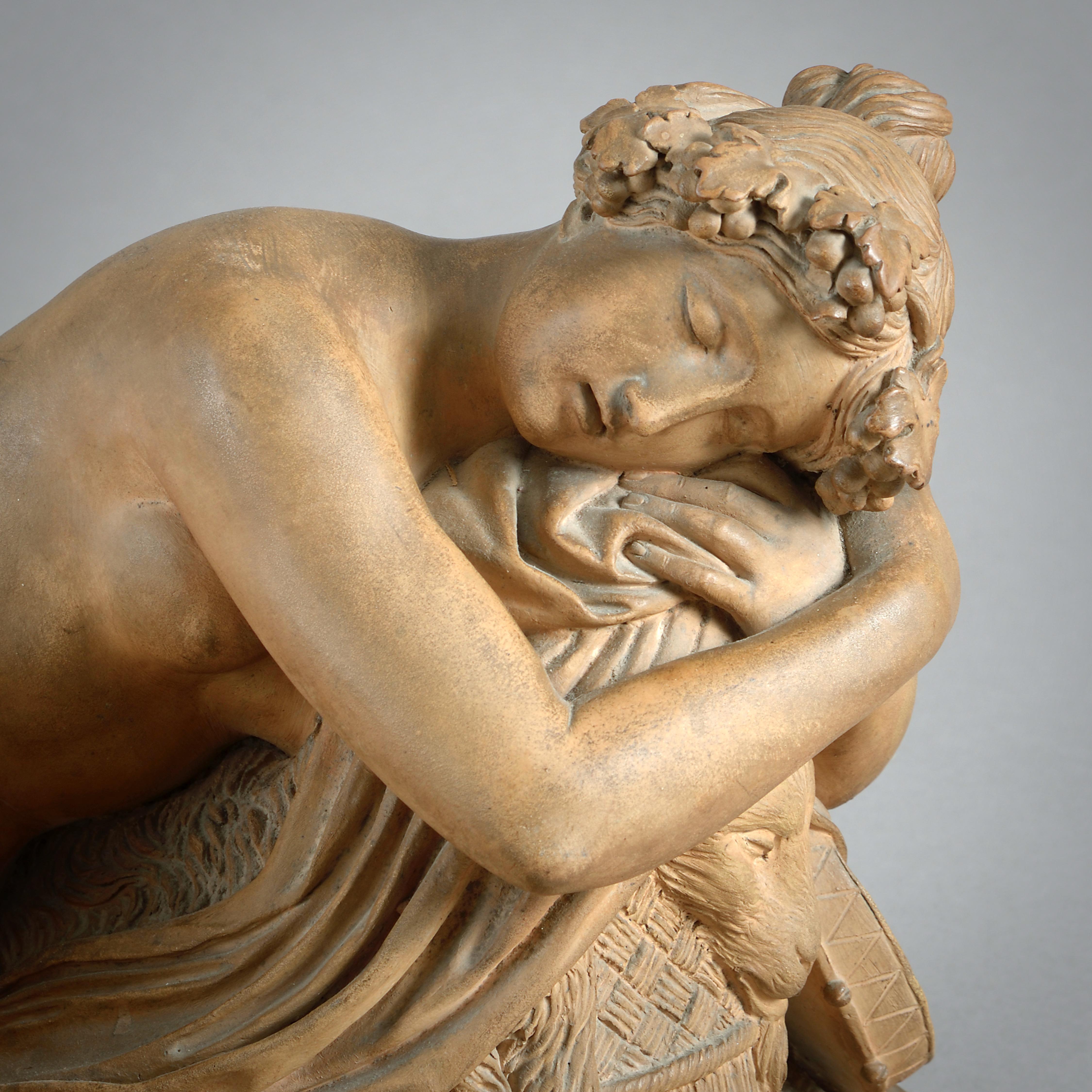 Terracotta Joseph Gott (Leeds 1786 - Roma 1860) in vendita