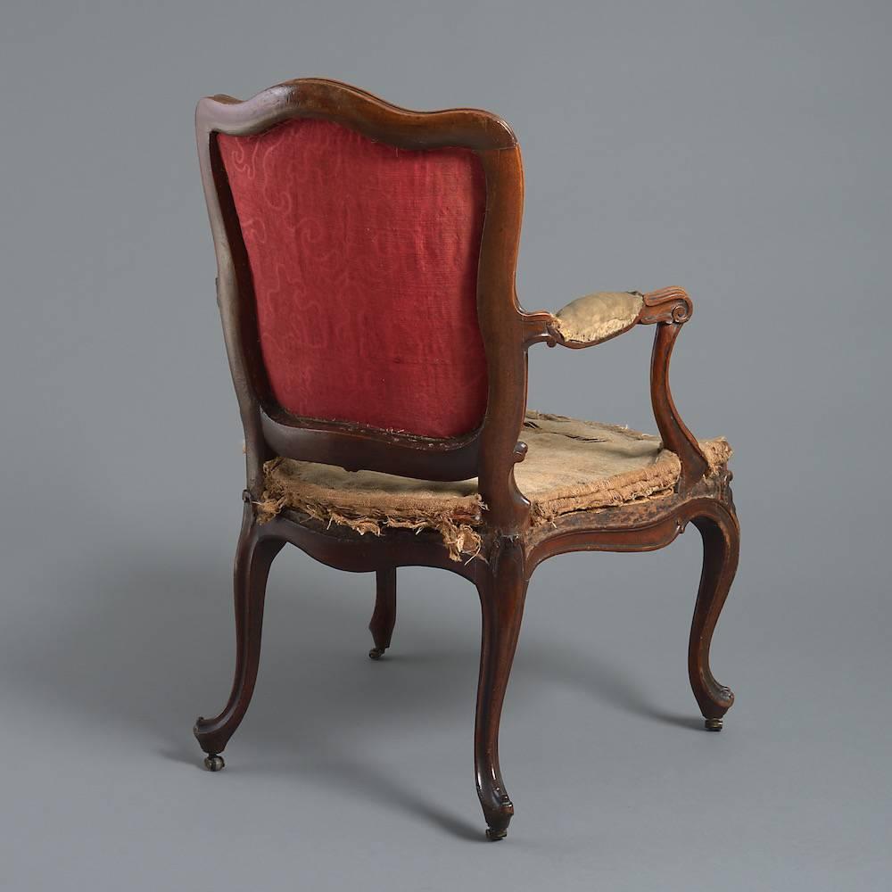 George III Chippendale Armchair