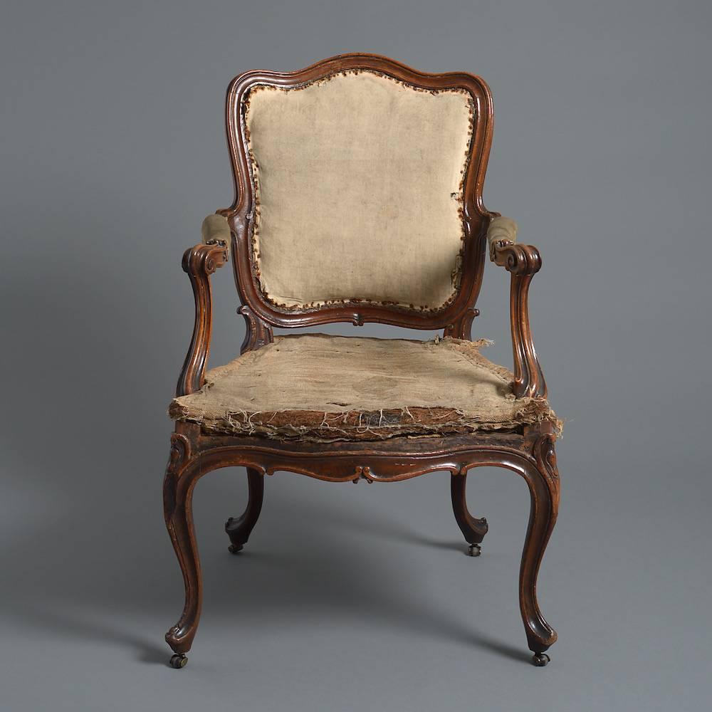 British Chippendale Armchair