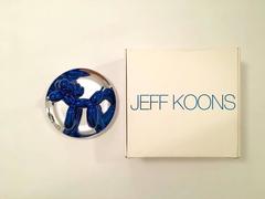 Jeff Koons Balloon Dog Plate in Blue, Original 1995 Edition