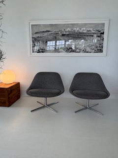 Chiara Swivel Lounge Chairs designed by Noe Duchaufour-Laurence for Bernhardt