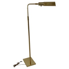 Mid Century Koch & Lowy Brass Adjustable Floor Lamp