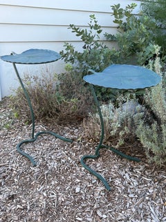 Pair of Salterini Lily Pad Nesting Side Tables designed by John Salterini 1960s