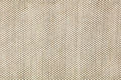 6x9 Minimalist Hand-Knotted Wool Rug in Cream and Brown, Geometric Pattern