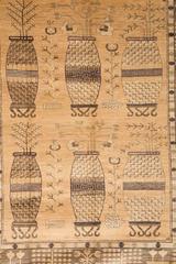 Neutral Khotan Wool Persian Rug, 8' x 10'