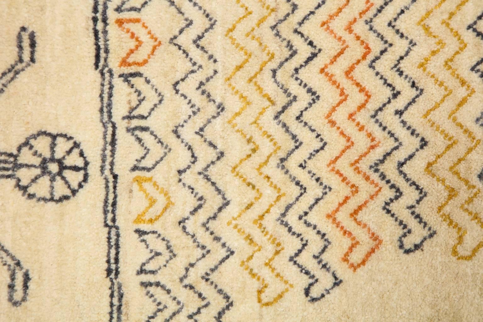 Orley Shabahang Signature Duality Carpet in Handspun Wool and Vegetable Dyes 2