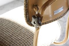 1960s SteelCase Drafting Stool, Reupholstered