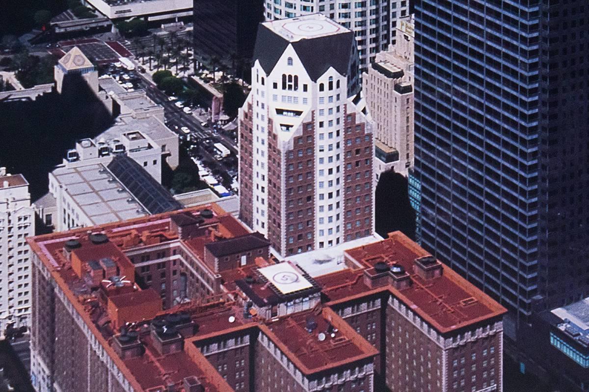 Modern Panoramic Photo of Downtown Los Angeles, circa 2000