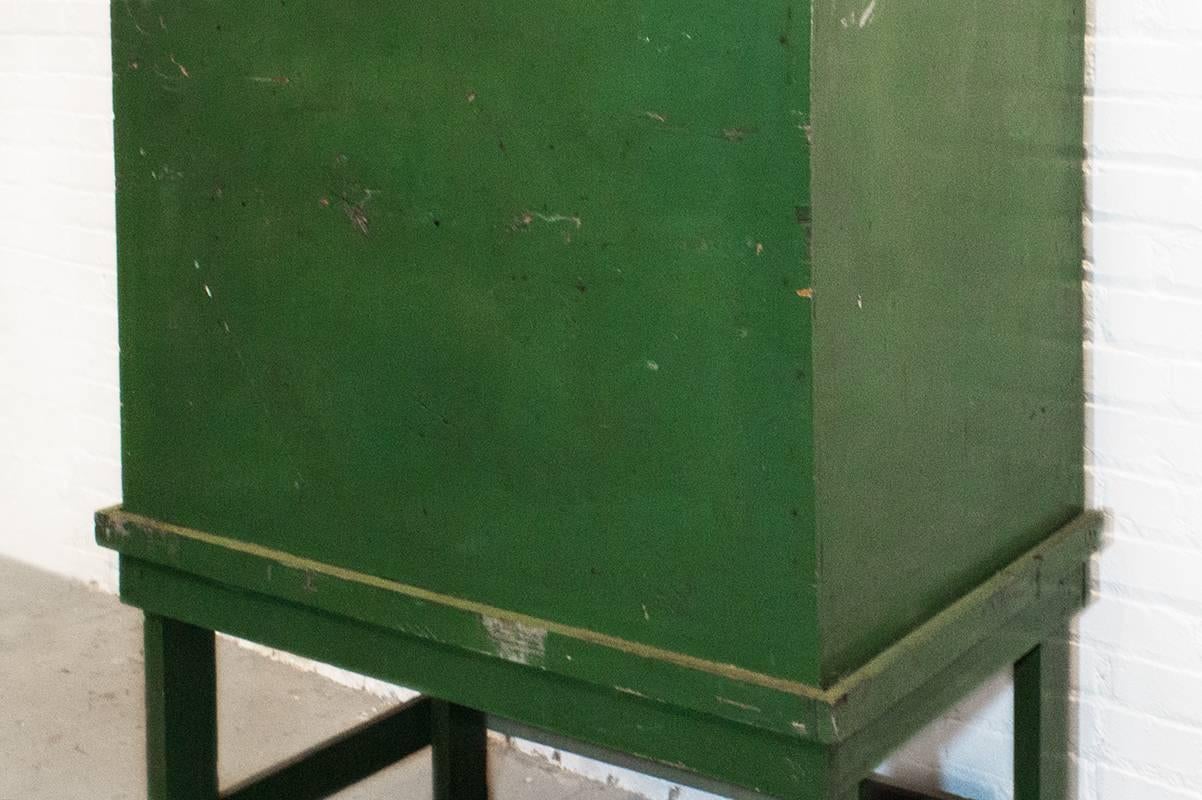 Antique Machinists Cabinet, circa 1920 In Excellent Condition In Alhambra, CA