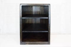 Ebonized Oak Media Cabinet, 1980s