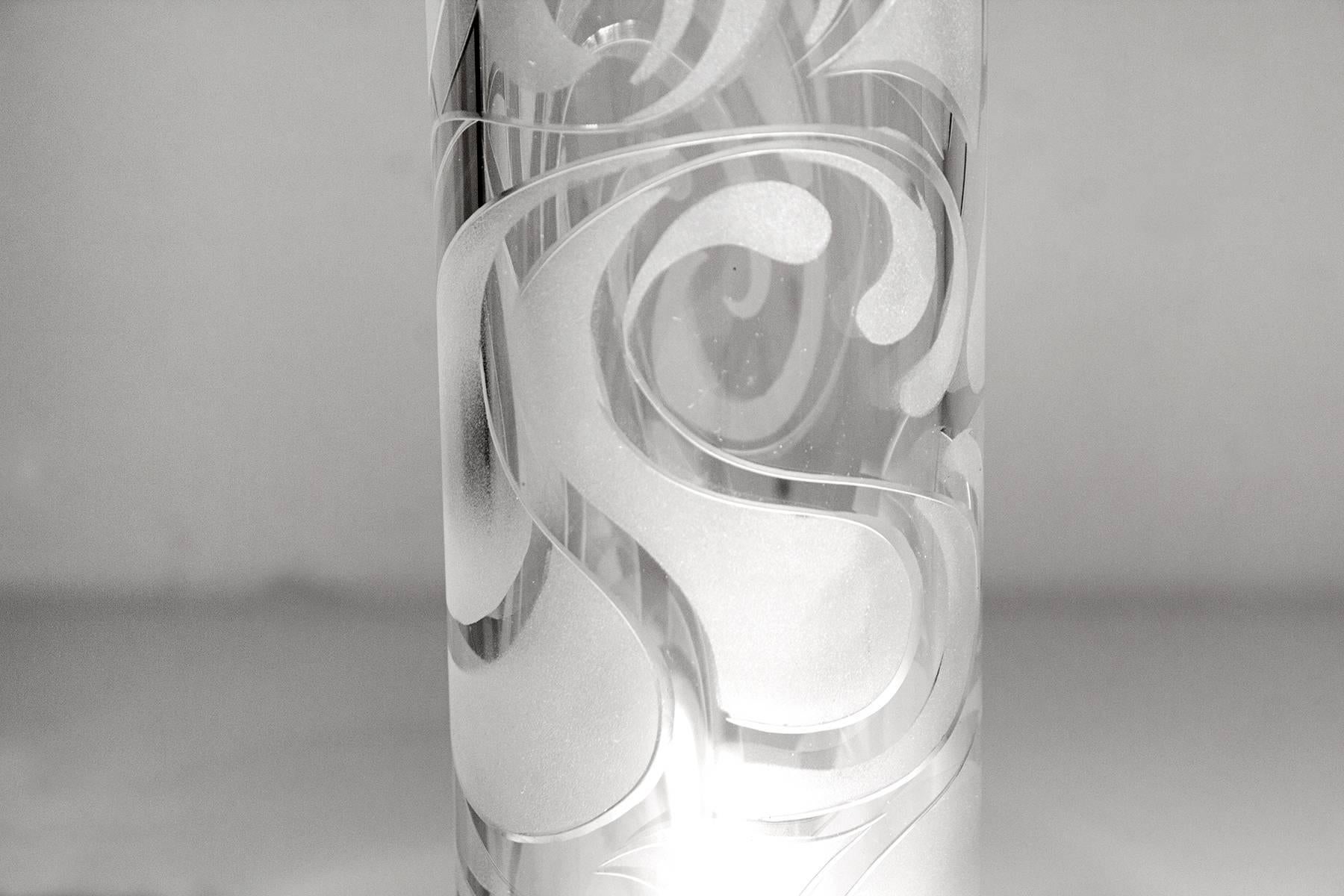 rosenthal studio line crystal vase