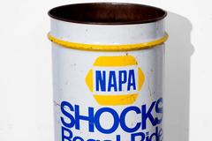 Vintage Napa Auto Parts Oil Drum, circa 1970