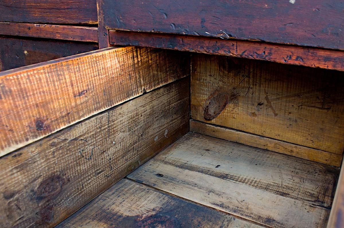 Early 20th Century Large Antique Multi-Drawer Storage Cabinet, circa 1890s