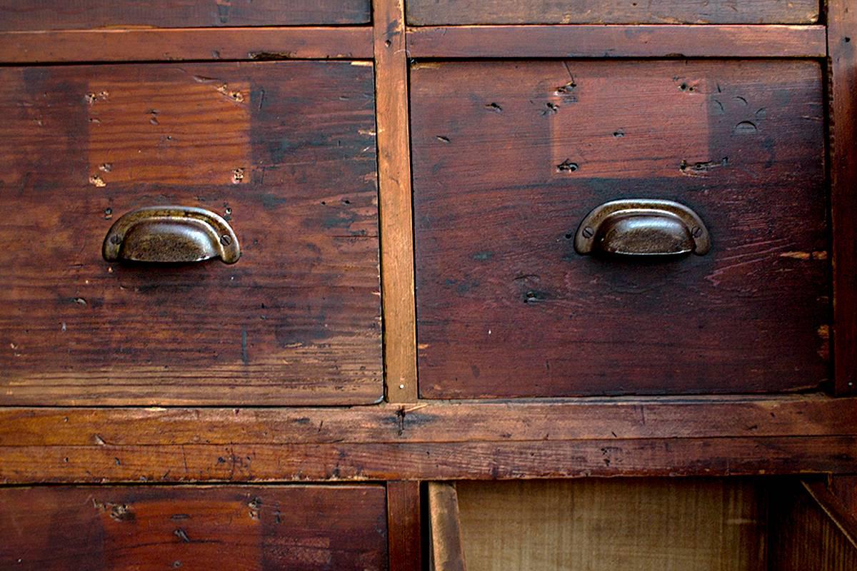vintage multi drawer cabinet