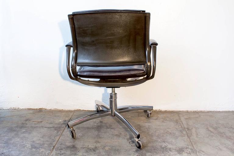 Vintage Steelcase Office Chair Refinished At 1stdibs