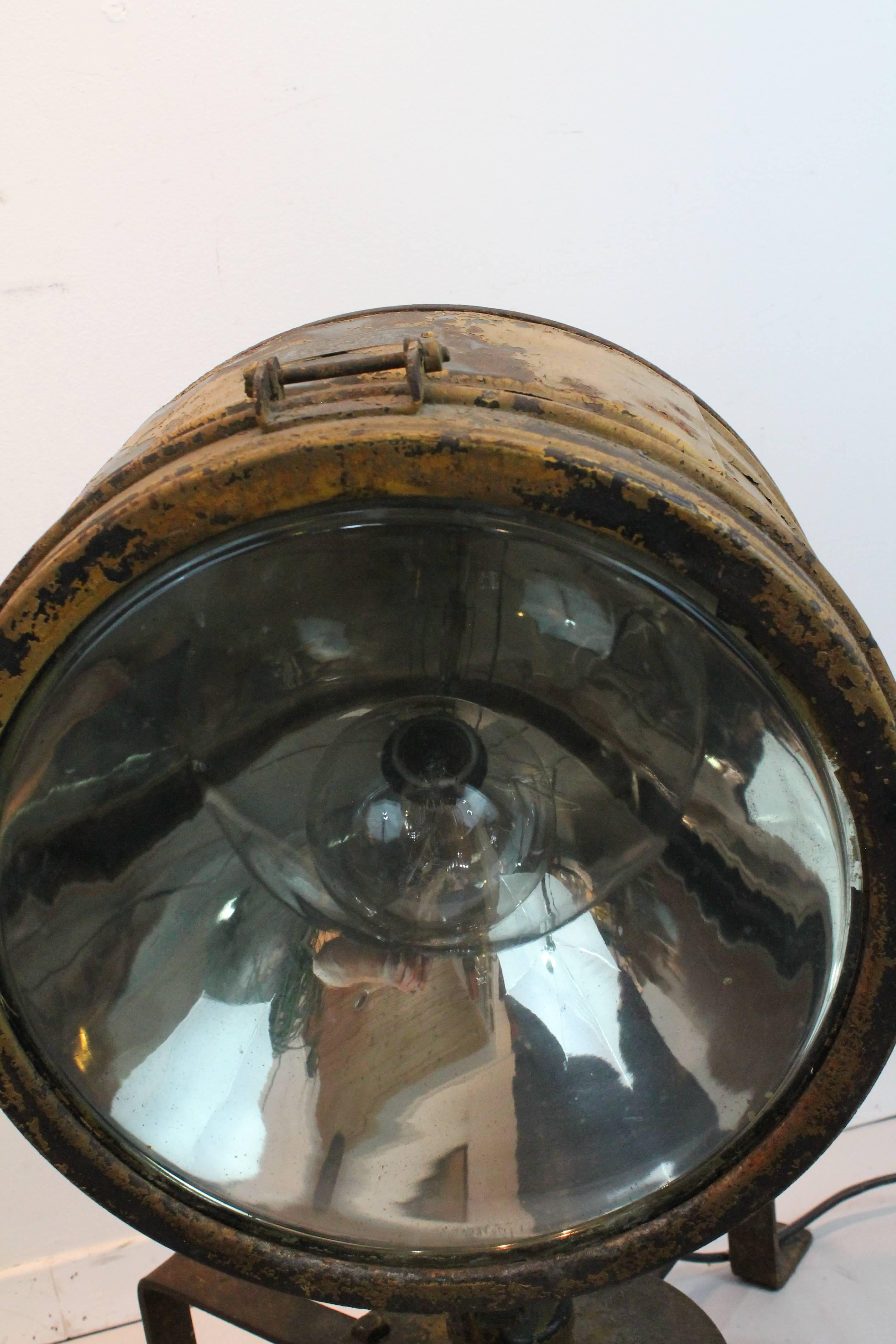 20th Century Crouse-Hinds Imperial Incandescent Headlight For Sale