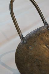 Hand-Hammered Copper Arts and Crafts Double Handled Compote
